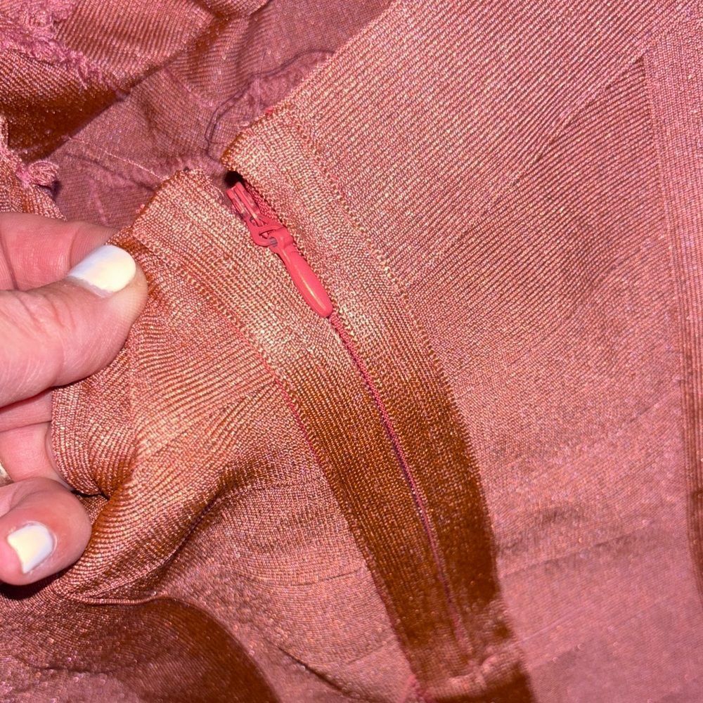Wow Couture Pink Sleeveless Cutout Dress - Picture 8 of 9